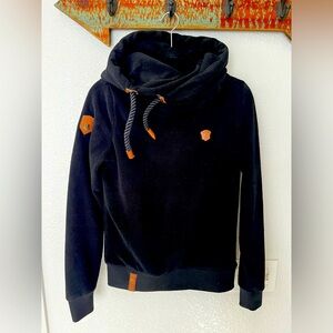 Women’s Naketano Fleece pullover Hoodie size Medium
